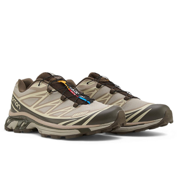 Salomon XT-6 Lab Brown Beige оригінальні купити зі швидкою