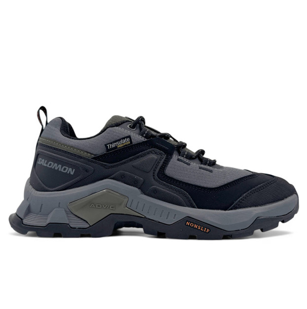 Salomon Quest Element Thinsulate Nonsplip Grey Black Khaki