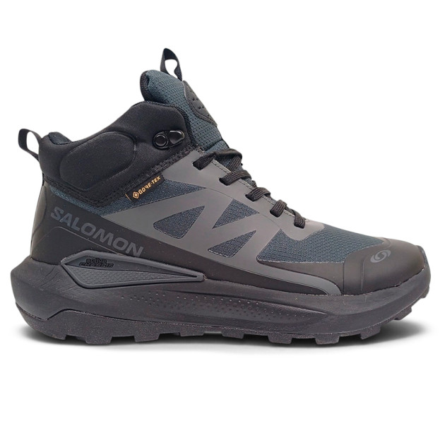 Salomon Elixir Activ Mid Gore-Tex Winter Black Grey з ХУТРОМ