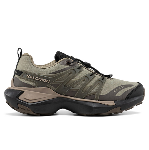 Salomon XT PU.RE Advanced Gore-Tex Khaki Black Termo