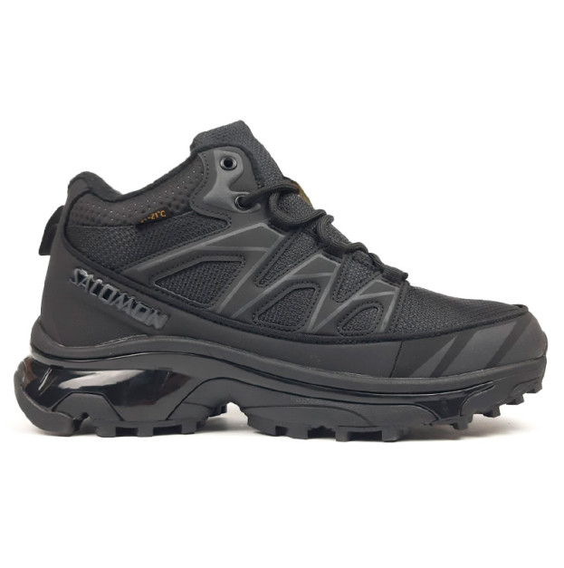 Salomon XT-6 Mid Gore-Tex Total Black З ХУТРОМ