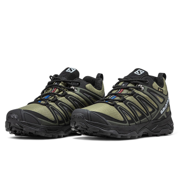 Salomon Speed Cross Pro Khaki Black С МЕХОМ