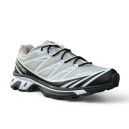 Salomon XT-6 Gore-Tex Grey White Black З ФЛІСОМ