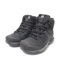 Salomon Quest 4 Mid Thinsulate Gore-Tex Black Gray WITH FUR