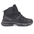 Salomon Quest 4 Mid Thinsulate Gore-Tex Black Gray WITH FUR
