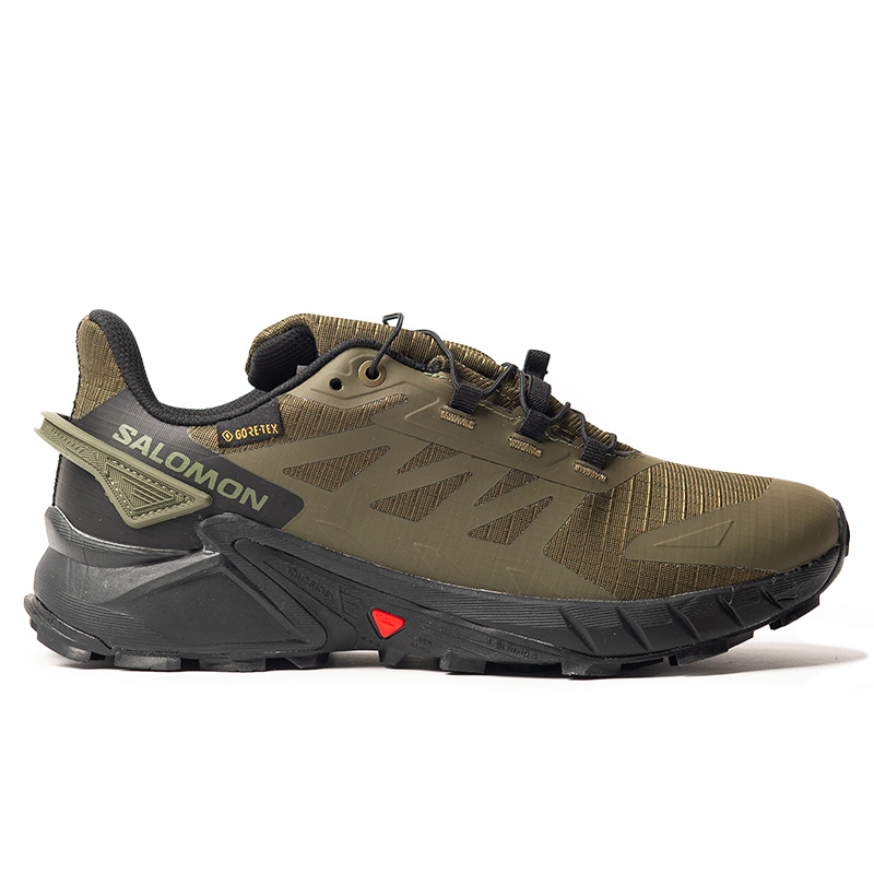 Salomon Supercross 4 Gore-Tex Khaki Black оригінальні купити зі