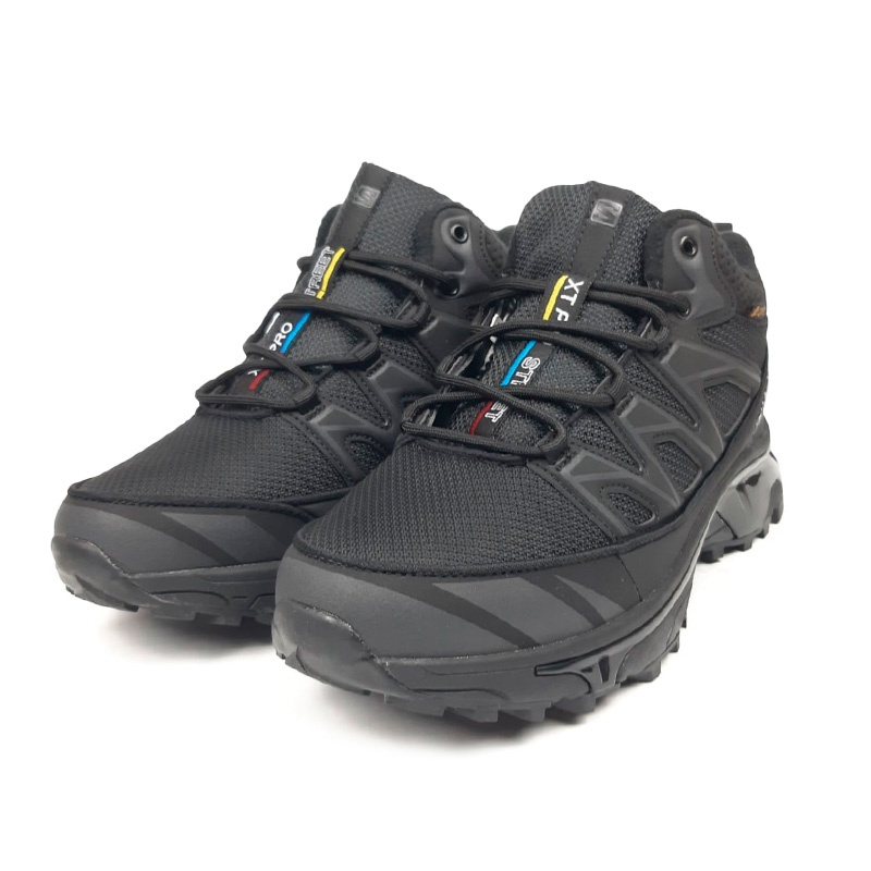 Salomon XT-6 Mid Gore-Tex Total Black С МЕХОМ оригинальные купить