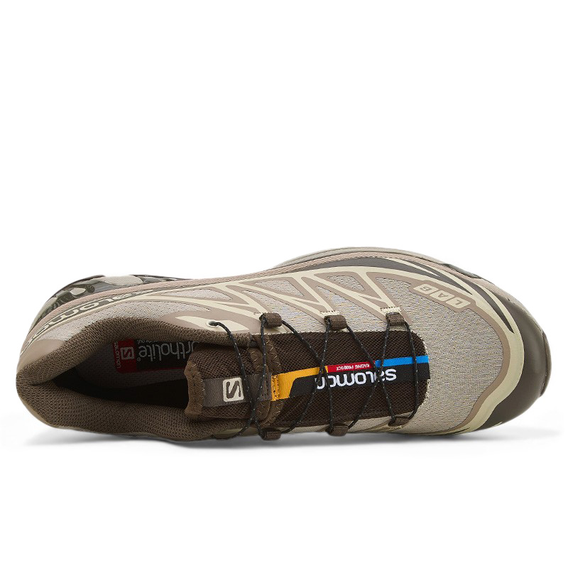 Salomon XT-6 Lab Brown Beige оригінальні купити зі швидкою