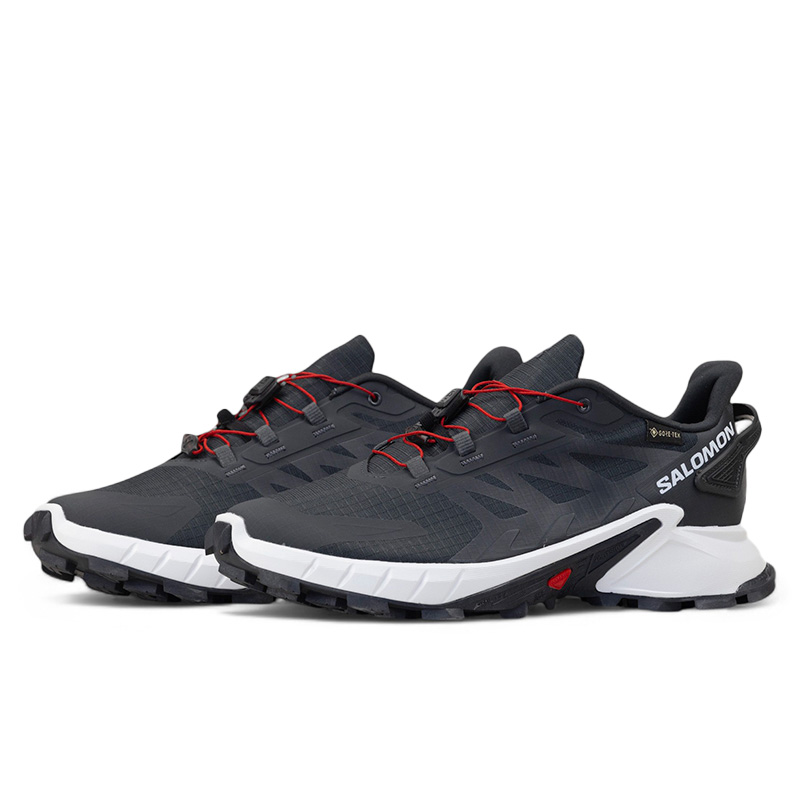 Salomon Supercross 4 Gore-Tex Black White L41106800 оригинальные