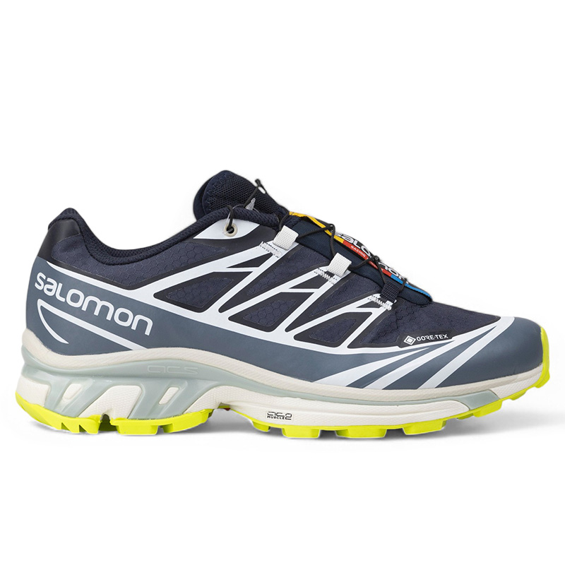 Salomon XT-6 Gore-Tex Night Sky Acid Lime L41741100 оригинальные