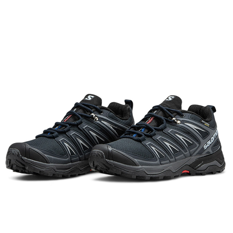 Salomon Speed Cross Pro Gore Tex Thinsulate Black Light Grey