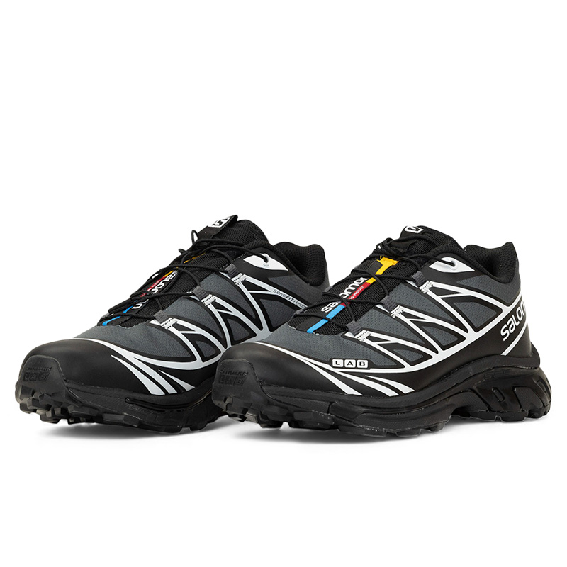 Salomon XT-6 Soft Ground LAB Grey Black White оригинальные купить